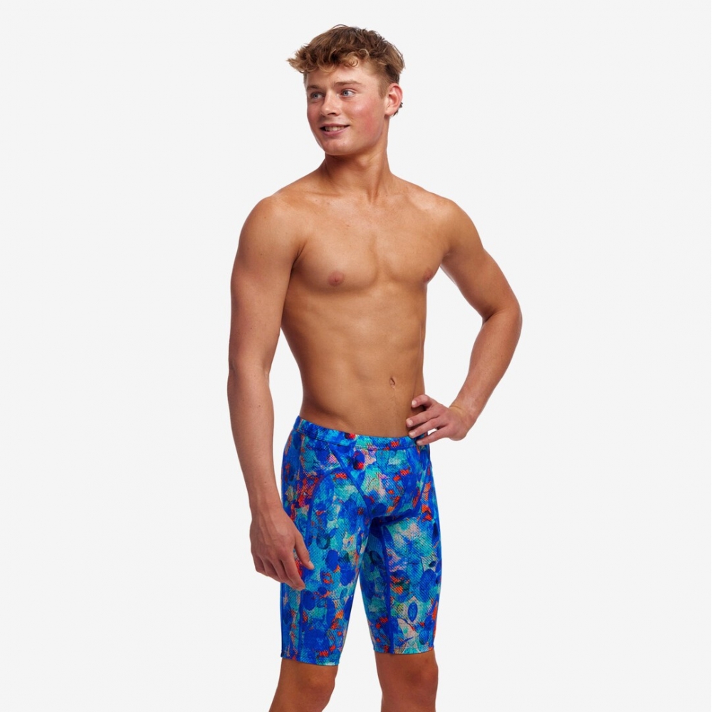 funky trunks training jammers - paint press