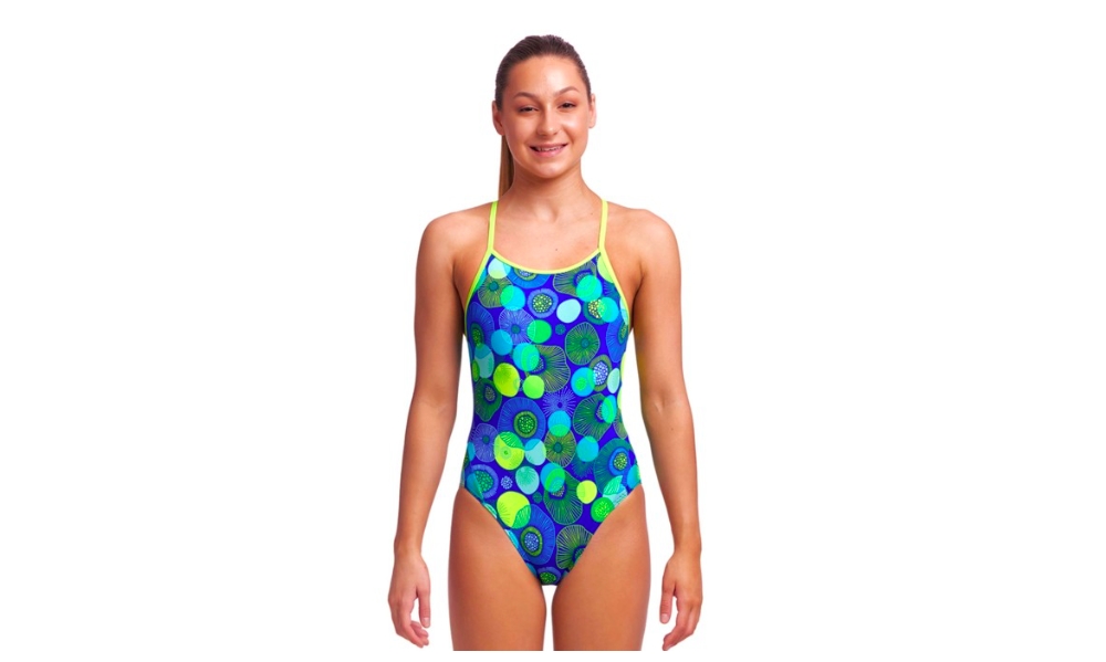 funkita blue bottle diamond back girls