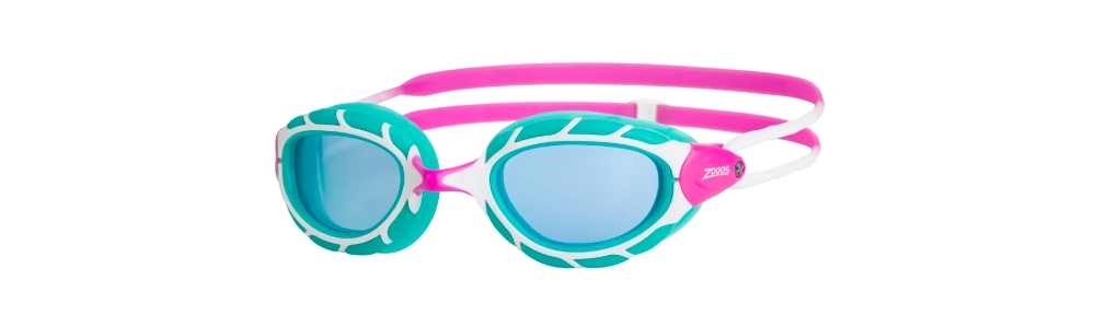 zoggs predator junior pink/ turquoise