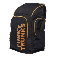 funky trunks space case backpack - black attack 